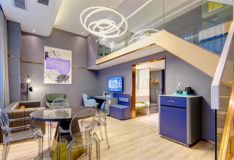 Lanou Hotel Nanchang Tengwang Pavilion Bayi Metro Station