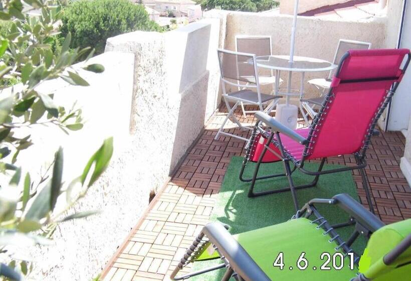 تختخواب و صبحانه Charmante Chambre Avec Vue Mer