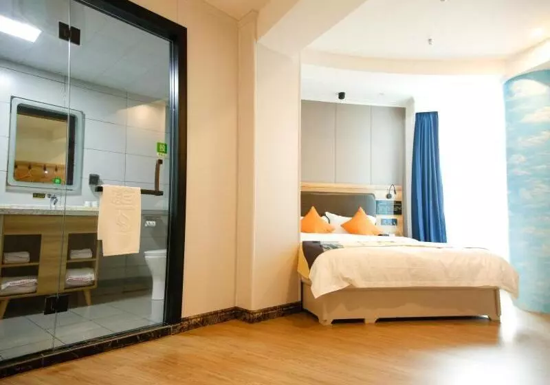 ホテル Shell Tianshui Maiji District Erma Road Walking Street