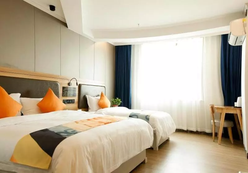 ホテル Shell Tianshui Maiji District Erma Road Walking Street