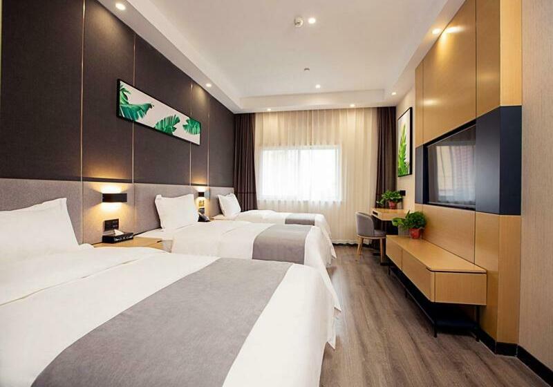 בית מלון כפרי Up And In Henan Zhengzhou Erqi District Hanghai West Road Qiliyan Subway Station