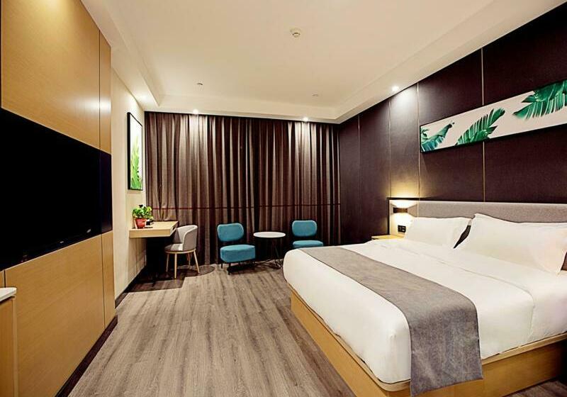 בית מלון כפרי Up And In Henan Zhengzhou Erqi District Hanghai West Road Qiliyan Subway Station