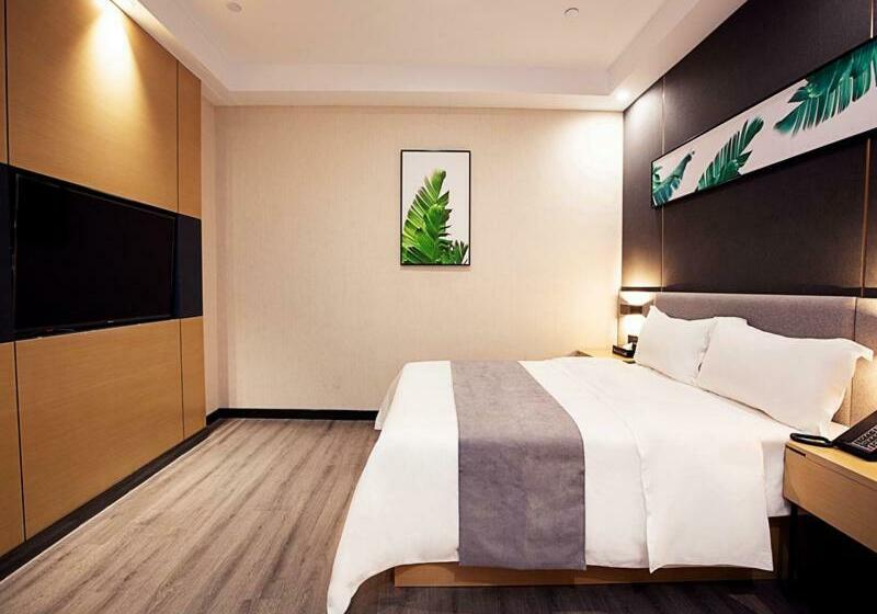 בית מלון כפרי Up And In Henan Zhengzhou Erqi District Hanghai West Road Qiliyan Subway Station