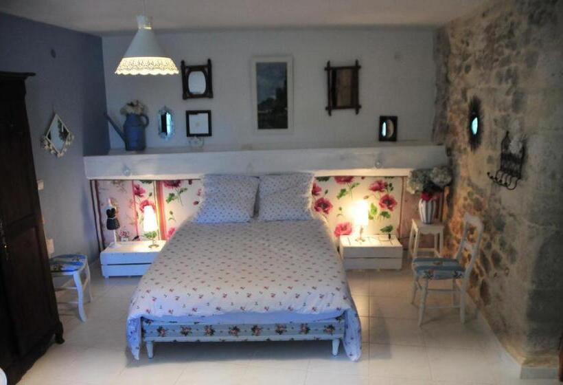 민박 La Voûte De Lapparan