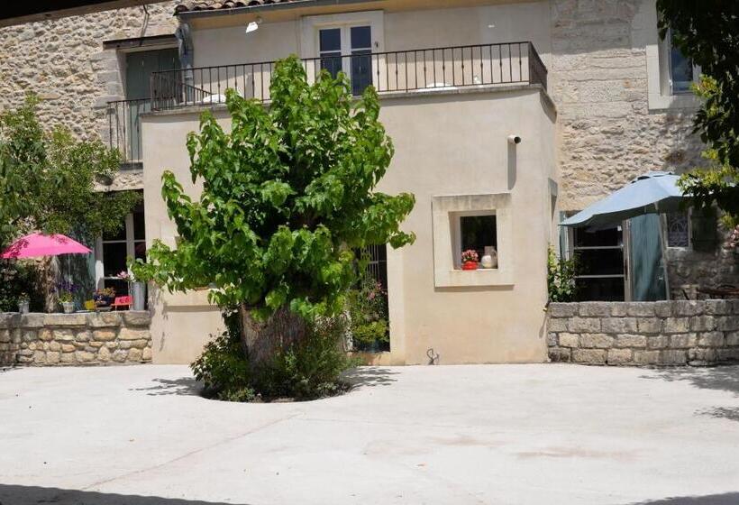 민박 La Voûte De Lapparan