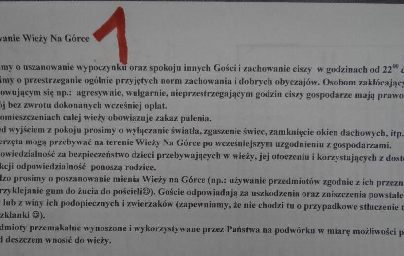 فندق Wieża Na Górce