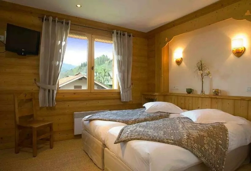 ペンション La Ferme De Sixt Chambre Proche La Clusaz Et Grand Bornand