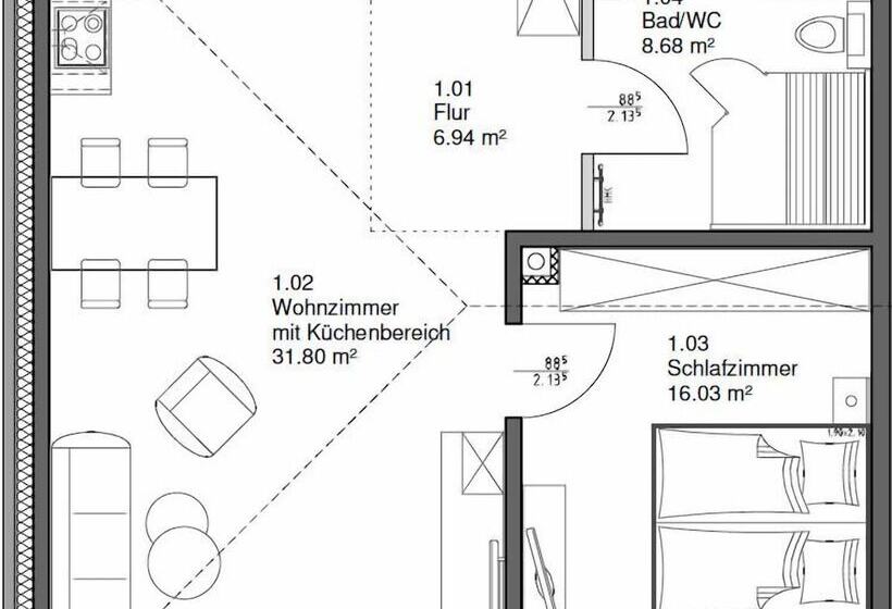 호텔 Gästehaus Hygge