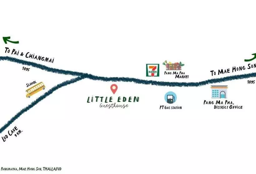 Hotelli Little Eden Guesthouse