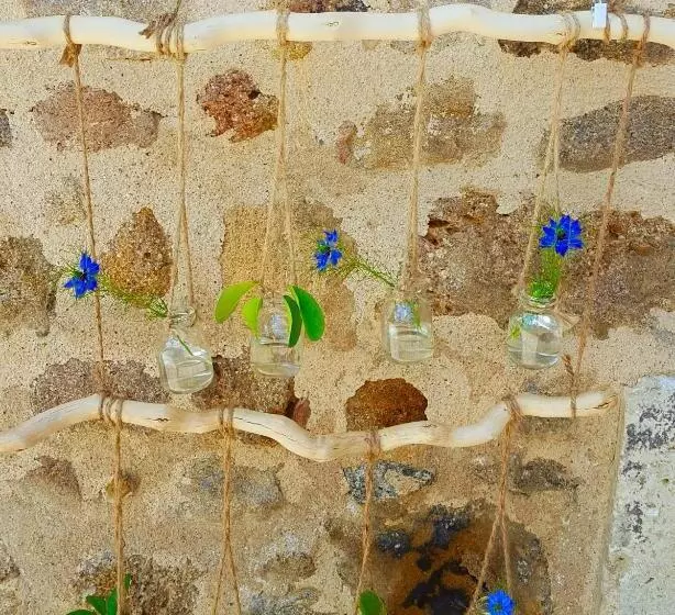 Aamiaismajoitus (B&B) Domaine Charente Glamping Familyroom Le Jardin With External Toilet & Shower House & Outdoor Kitchen