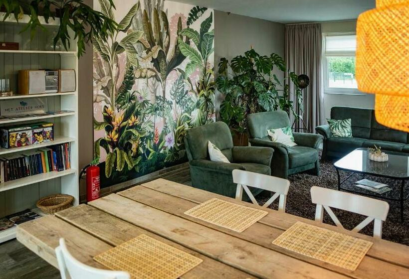 مبيت وإفطار Het Atelier Huis   Geschikt Voor 8 Personen