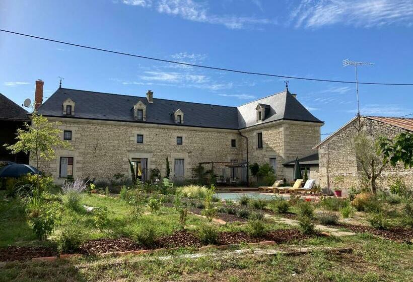 ベッドアンドブレックファースト Le Manoir Des Sables Chambre Familiale Grand Confort