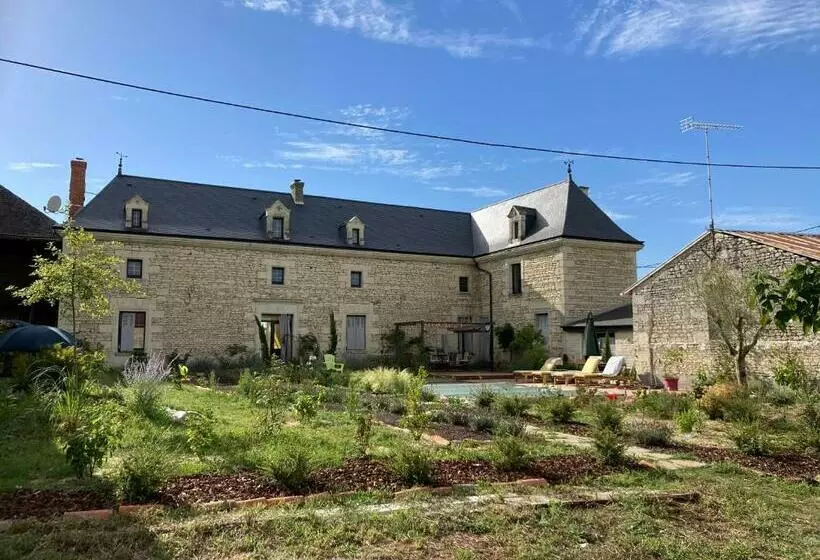 Aamiaismajoitus (B&B) Le Manoir Des Sables   Chambre Familiale Grand Confort