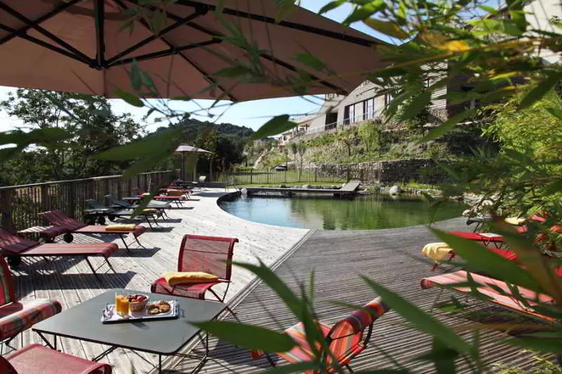 Отель Domaine Riberach Restaurant étoilé Spa Piscine Naturelle Vignoble Bio