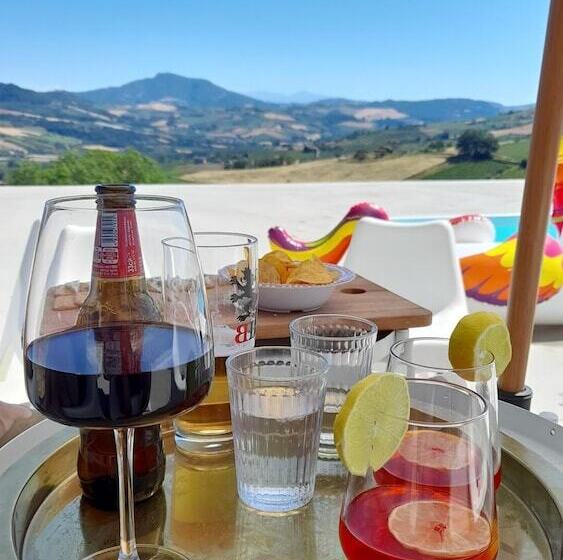 Glamping At An Agriturismo In The Vineyard