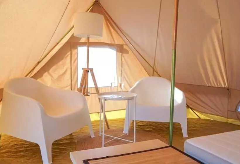 Glamping At An Agriturismo In The Vineyard