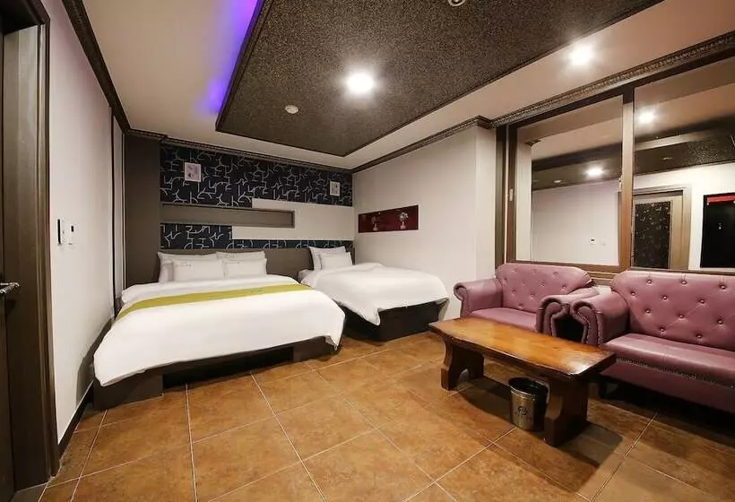 モーテル Gwangju Yongbongdong Hotel Agnes
