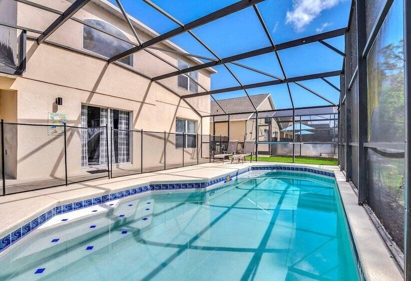 Colorful Harm Home, W/ Game Room And Cozy Pool Area