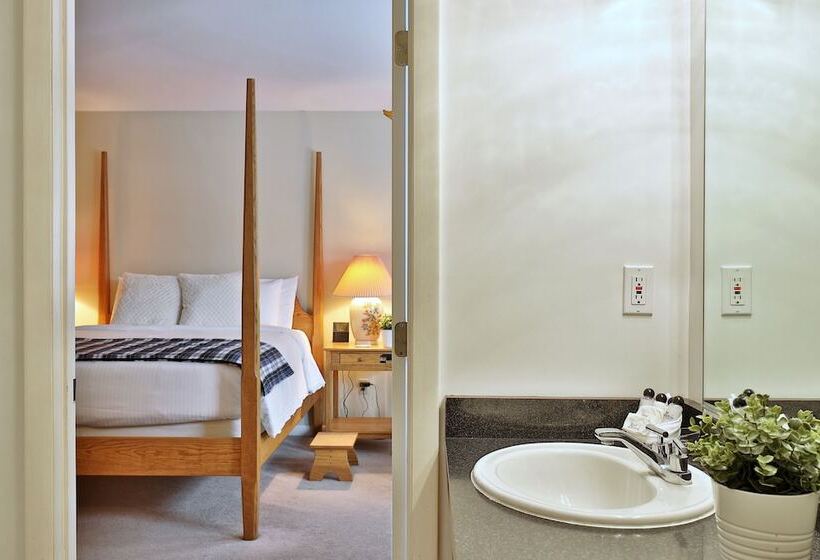 The Birch Ridge  Family Room #6   Queen Bunkbed Suite In Killington, Vermont Hotel Room