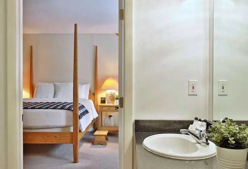 The Birch Ridge  Family Room #6   Queen Bunkbed Suite In Killington, Vermont Hotel Room