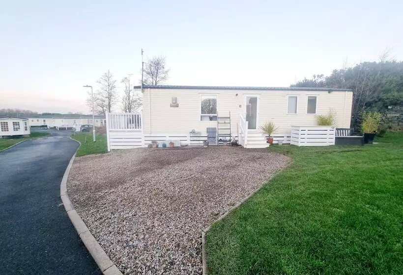 ホテル Impeccable 2 Bed Caravan In Morpeth   Willow Burn