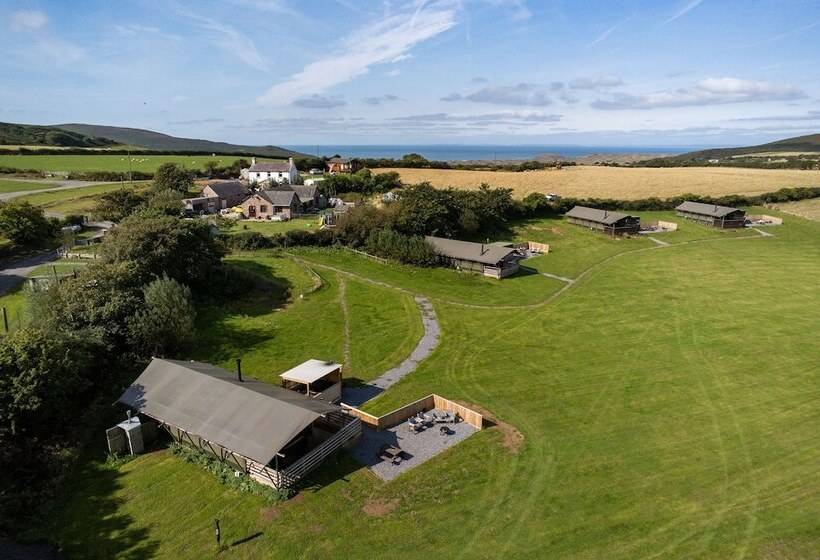 בית מלון כפרי Whiteford Glamping Tent   Llangennith