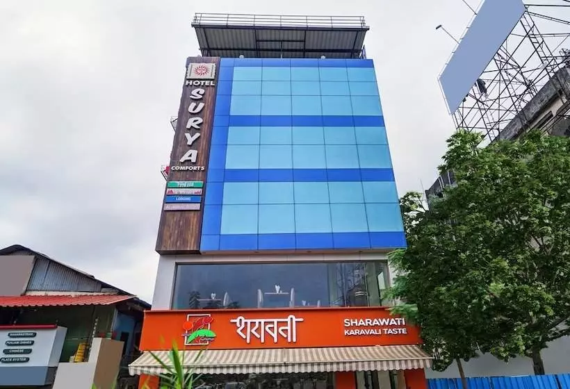 Hotelli Treebo Surya Comforts, 200 Mtrs From Kolhapur Railway Station
