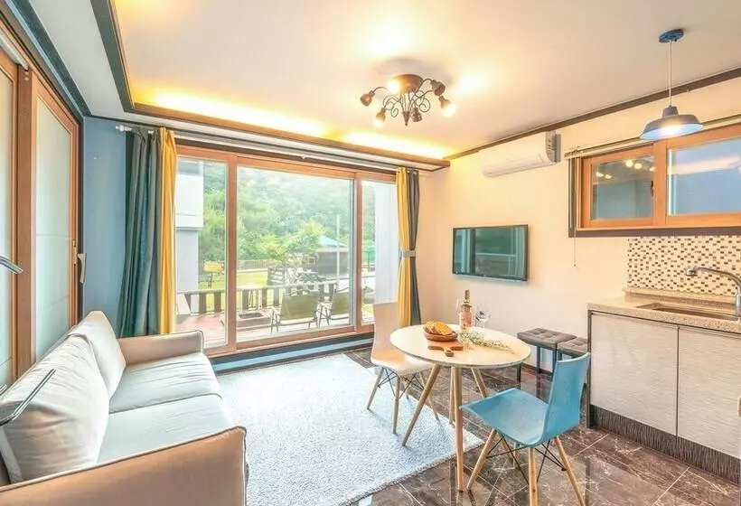 ペンション Hongcheon Casa Pellis Pet Private Pesion