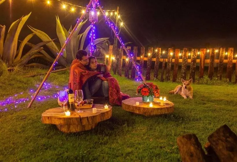 ホテル Glamping Octli   Santuario De Las Luciernagas X Nantli Living