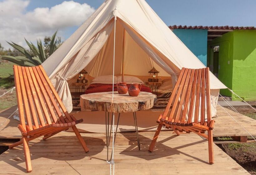 ホテル Glamping Octli   Santuario De Las Luciernagas X Nantli Living