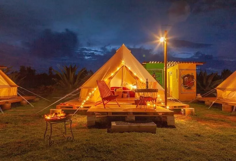 ホテル Glamping Octli   Santuario De Las Luciernagas X Nantli Living