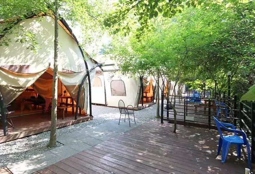 ペンション Hongcheon Coco Vivaldi Glamping Caravan