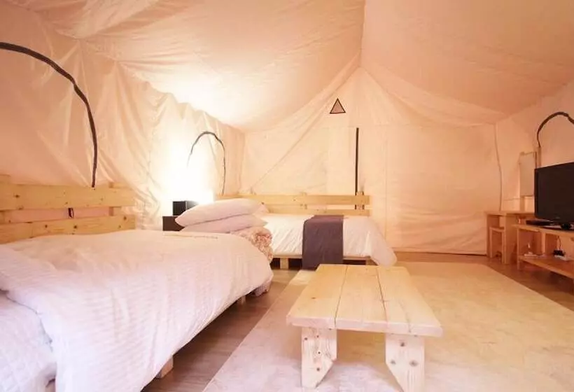 ペンション Hongcheon Coco Vivaldi Glamping Caravan