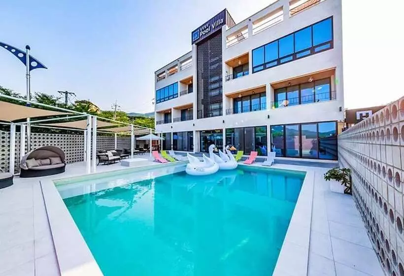 ペンション Hapcheon Ylang Ylang Pool Villa