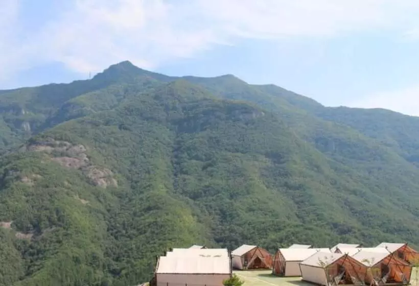 ペンション Muju Ppalgang Chima Resort Glamping