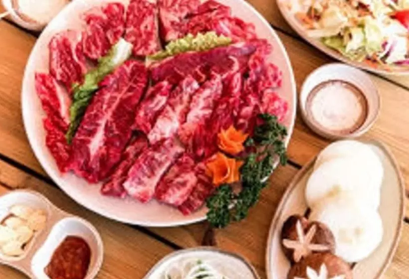 ペンション Muju Ppalgang Chima Resort Glamping