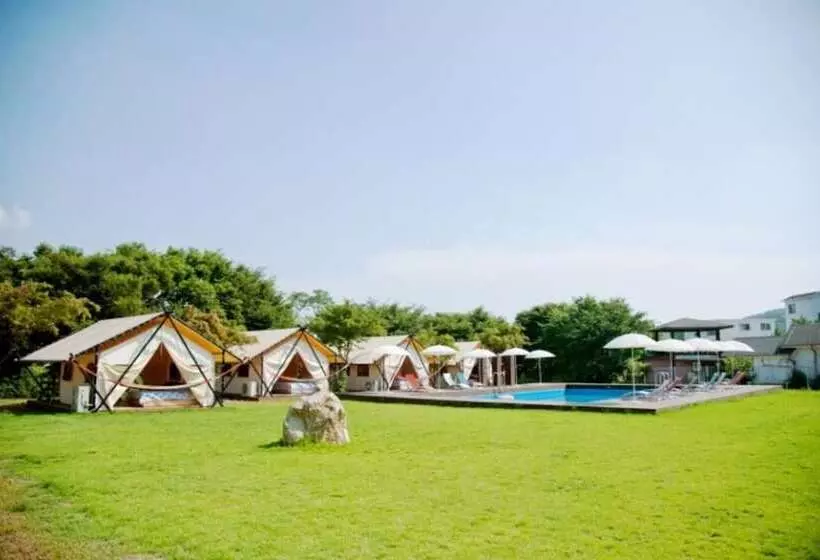 ペンション Yangpyeong Sanarae Glamping