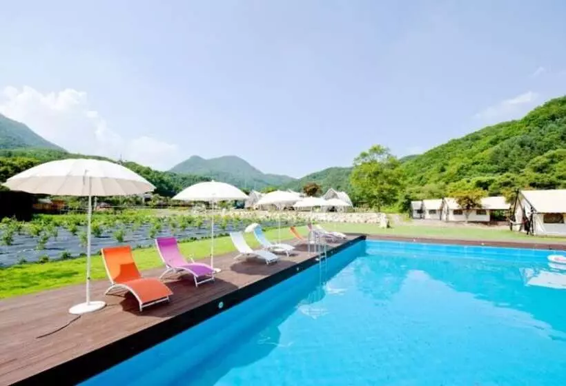 ペンション Yangpyeong Sanarae Glamping