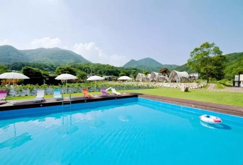 ペンション Yangpyeong Sanarae Glamping
