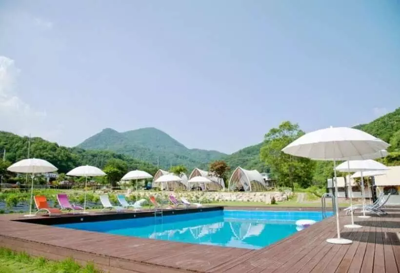 ペンション Yangpyeong Sanarae Glamping