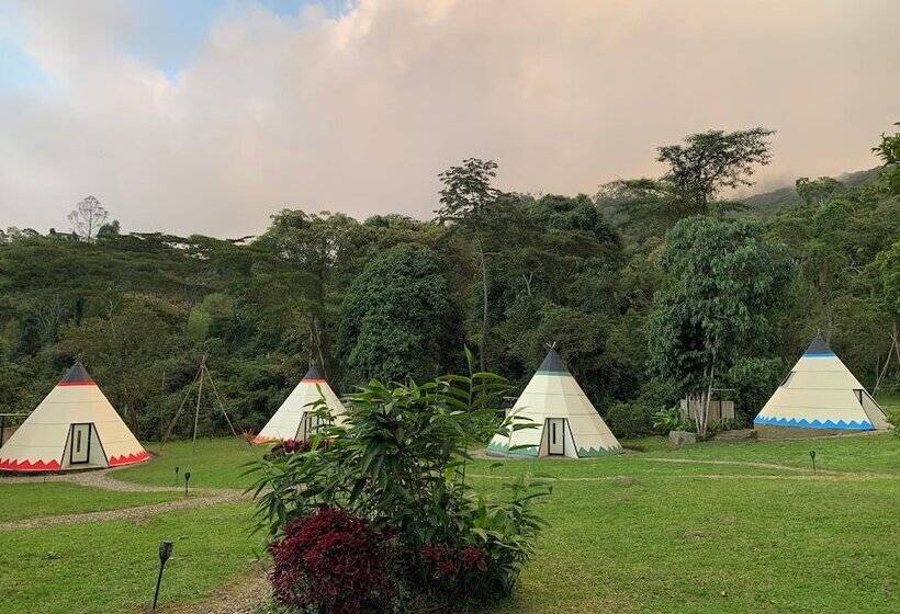 ホテル Refugio Del Bosque Glamping