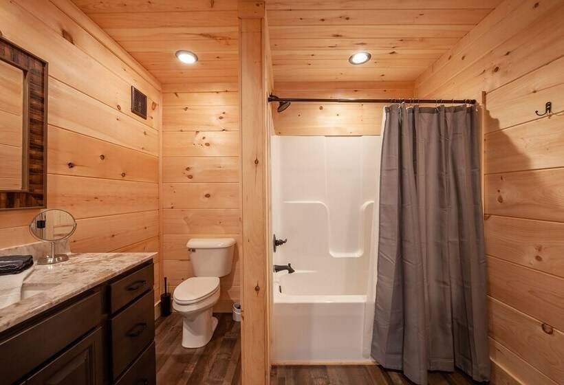 Luxury Good Vibes Cabin With Tub By Redawning