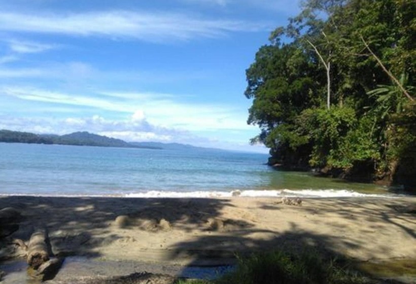 בית מלון כפרי Cabinas Manzanillo Caribe Sur Cr