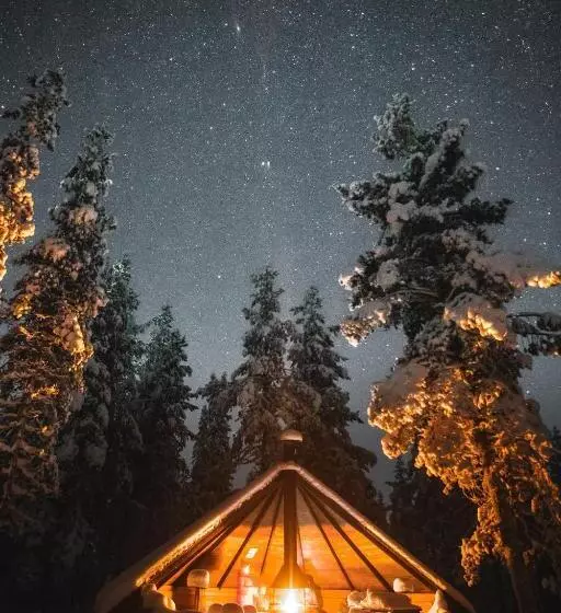 Отель Tankavaara Gold Village