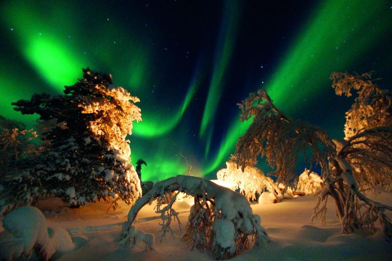 Отель Tankavaara Gold Village