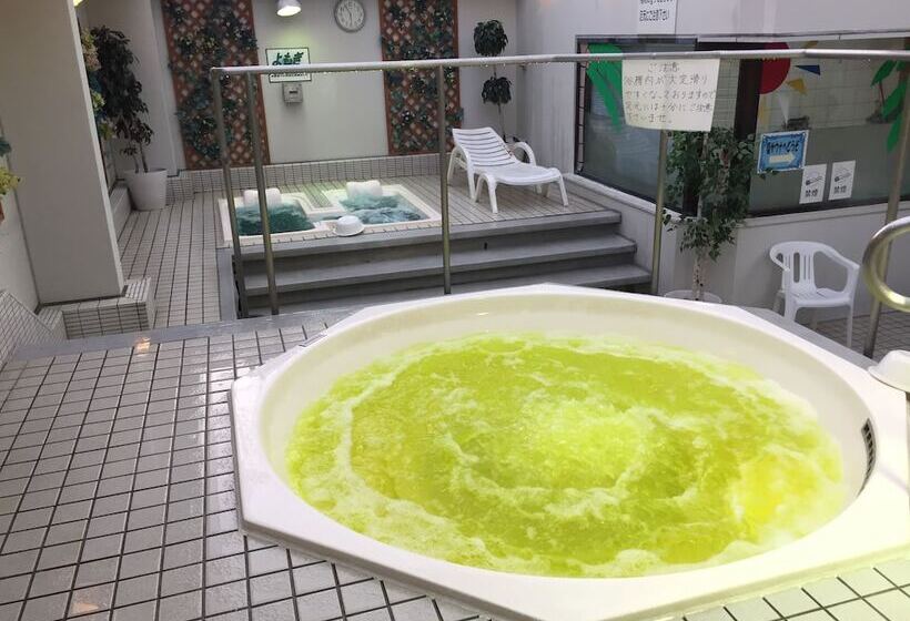 בית מלון כפרי Capsule&spa Grand Sauna Hiroshima