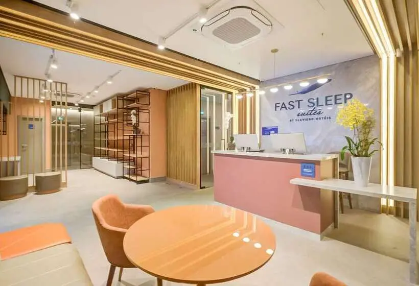 هتل Fast Sleep Suites By Slaviero Hotéis Dentro Do Aeroporto Guarulhos Terminal 2, Desembarque Oeste
