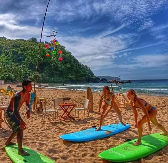 ユースホステル Surf And Skate Duli El Nido By Kiteclub Palawan