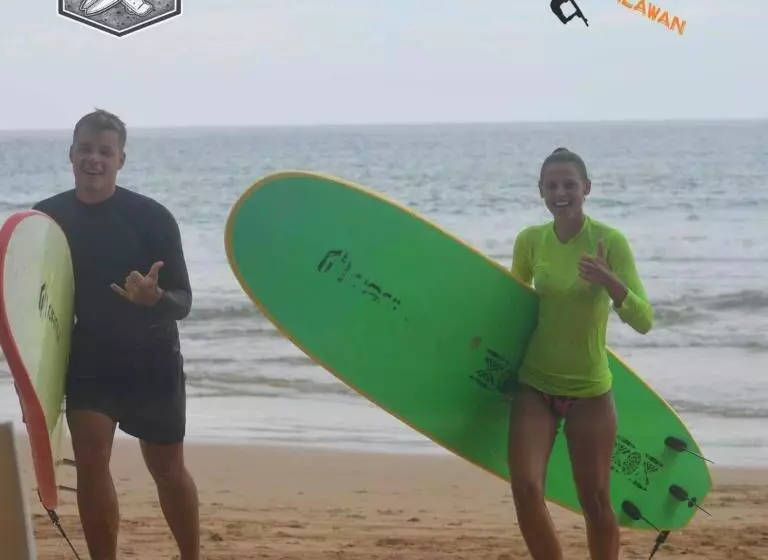 ユースホステル Surf And Skate Duli El Nido By Kiteclub Palawan