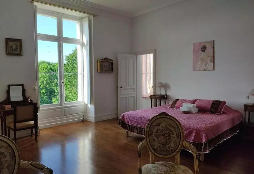 ペンション Chambres D Hôtes Au Château De Puycharnaud